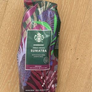 ⭐️Starbucks⭐️ Dark Roast Sumatra coffee ground— 100% Arabica — 1 pound bag